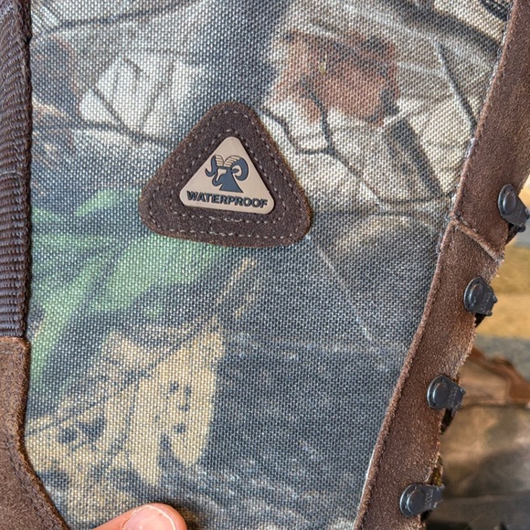 Rocky Men's Camo and Brown Lace-Up Snake Boots - Picture 6 of 6